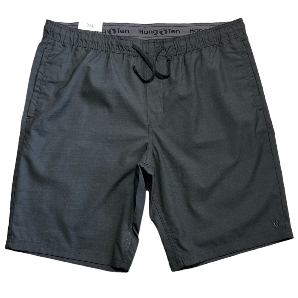 Hang Ten Men's Black Pull On Walkshorts Casual Shorts Sz. XXL NWT - Picture 3 of 14
